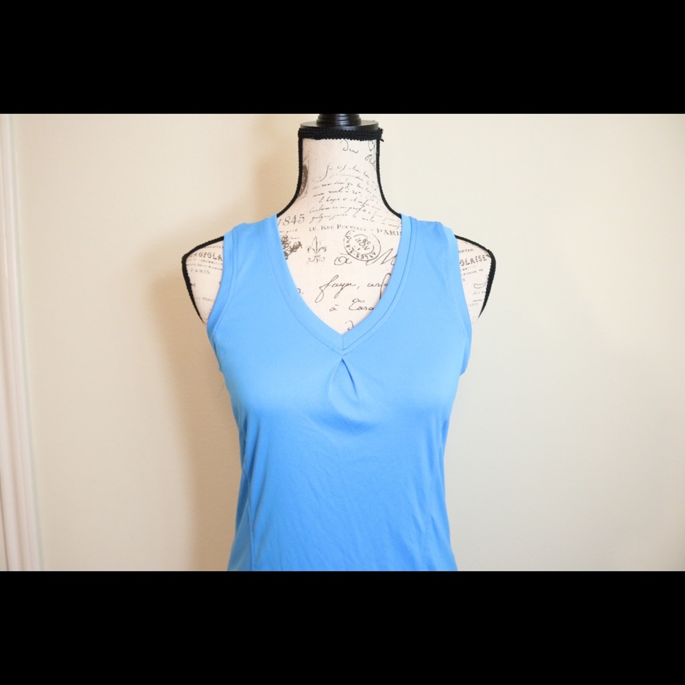 New champion v neck workout run Active tank top - Picture 2 of 7